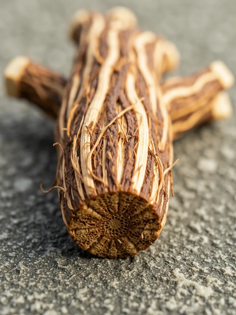 Botanical root structure